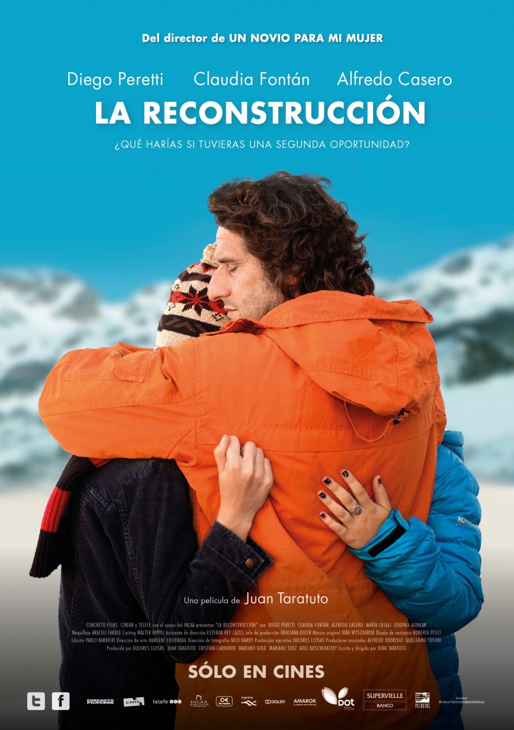 Spanish poster of the movie The Reconstruction