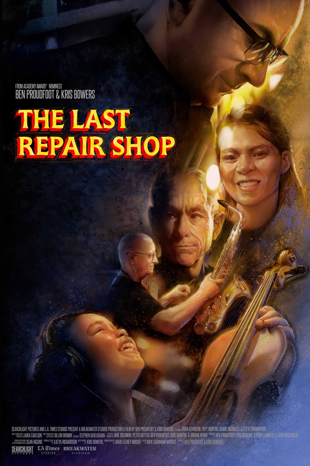 L'affiche du film The Last Repair Shop