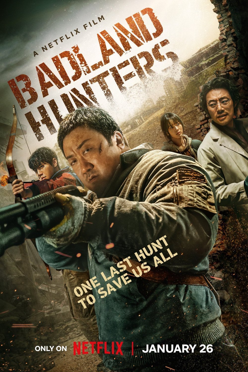 L'affiche du film Badland Hunters