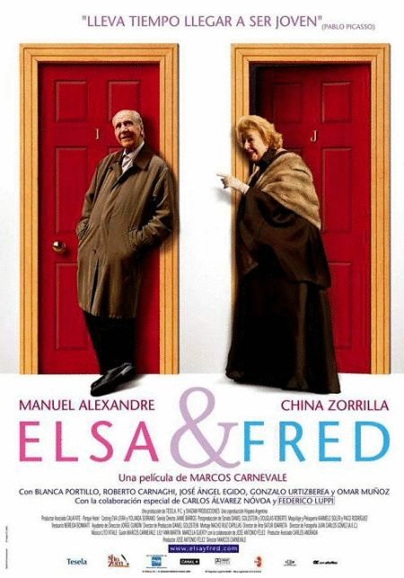 Spanish poster of the movie Elsa & Fred