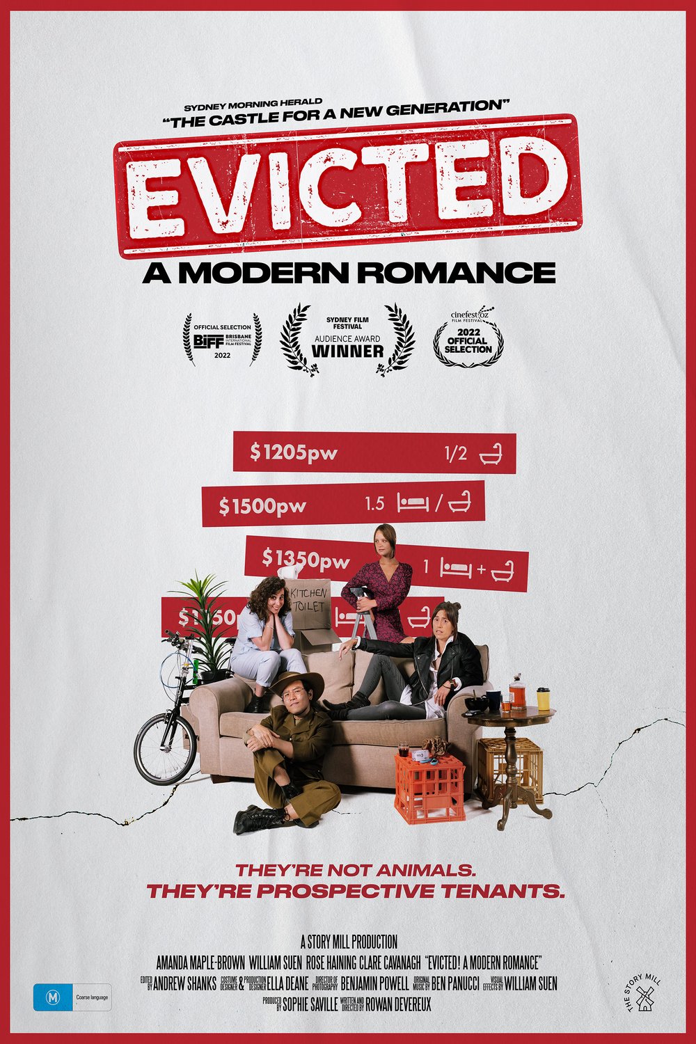 L'affiche du film Evicted: A Modern Romance