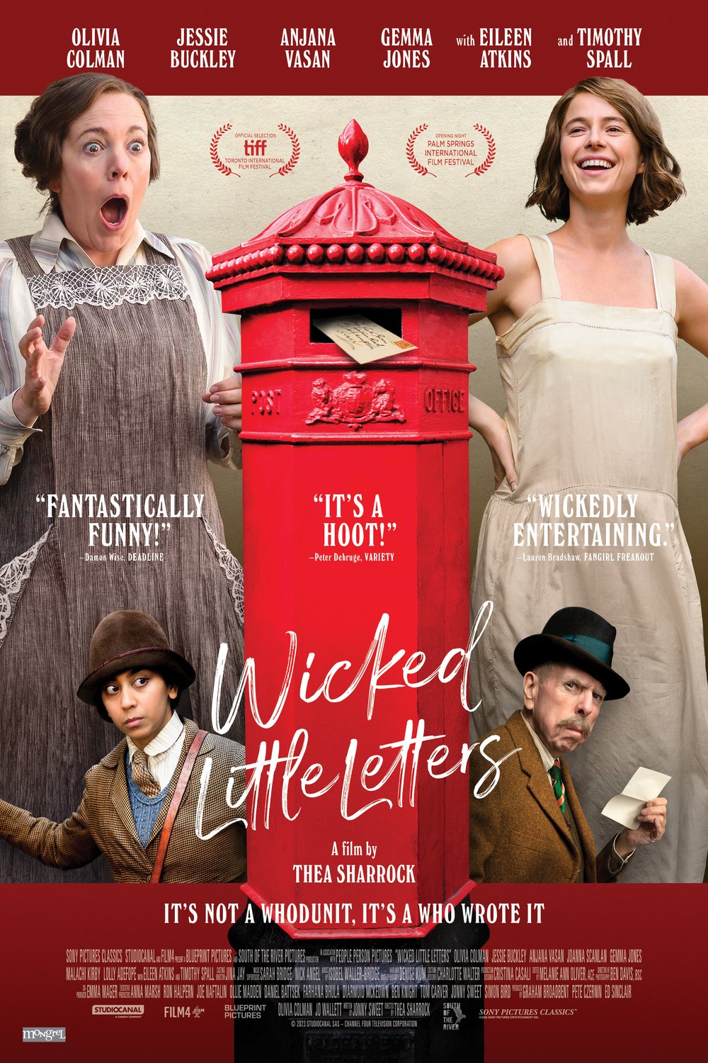 Poster of the movie Wicked Little Letters