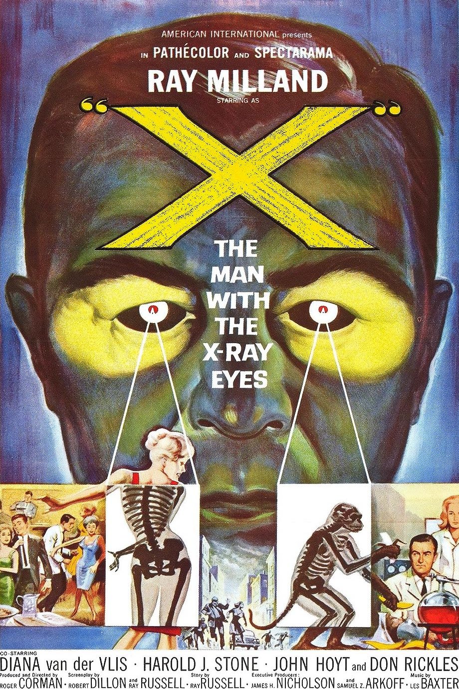 Poster of the movie X: The Man with the X-Ray Eyes