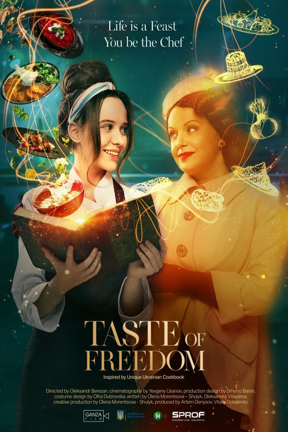 Ukrainian poster of the movie The Taste of Freedom