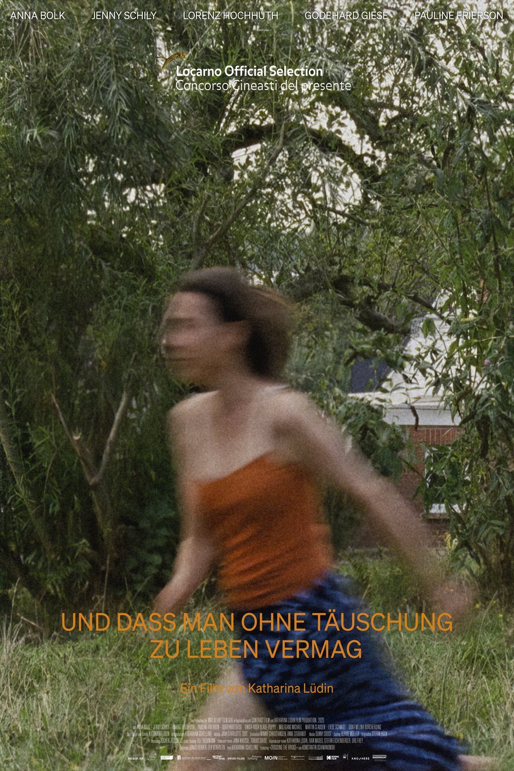German poster of the movie Und dass man ohne Täuschung zu leben vermag