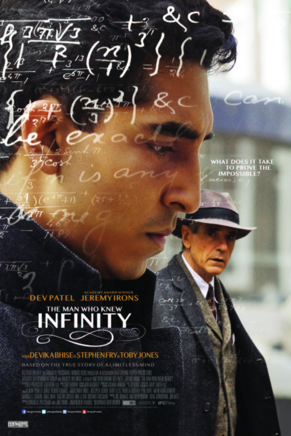 Poster of the movie The Man Who Knew Infinity