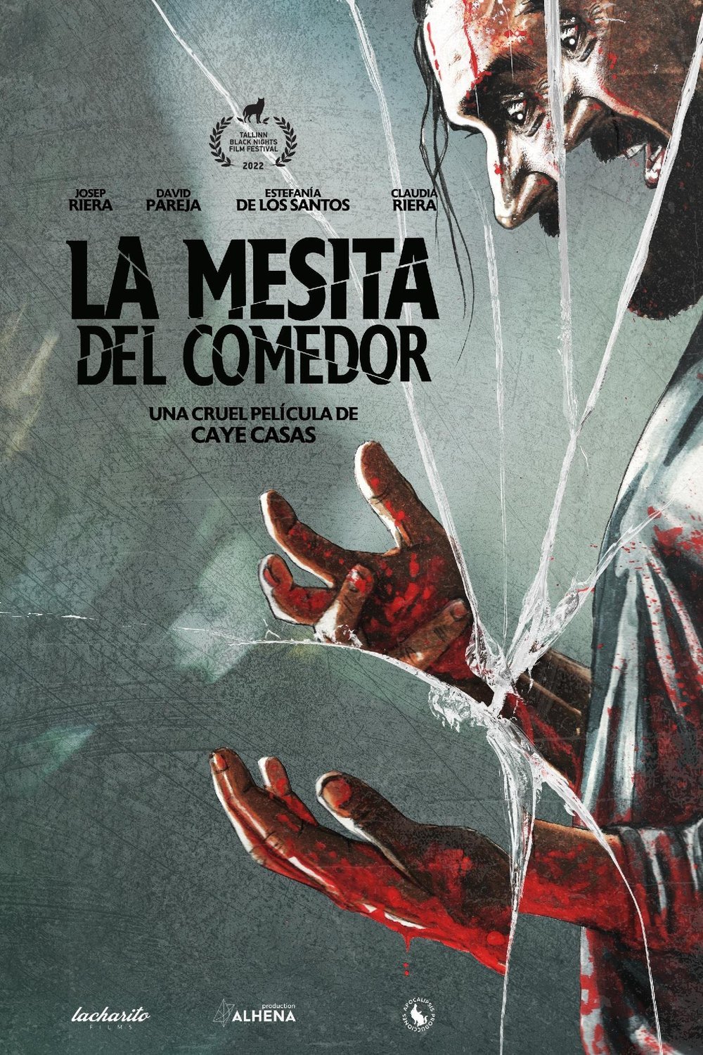 Spanish poster of the movie La mesita del comedor