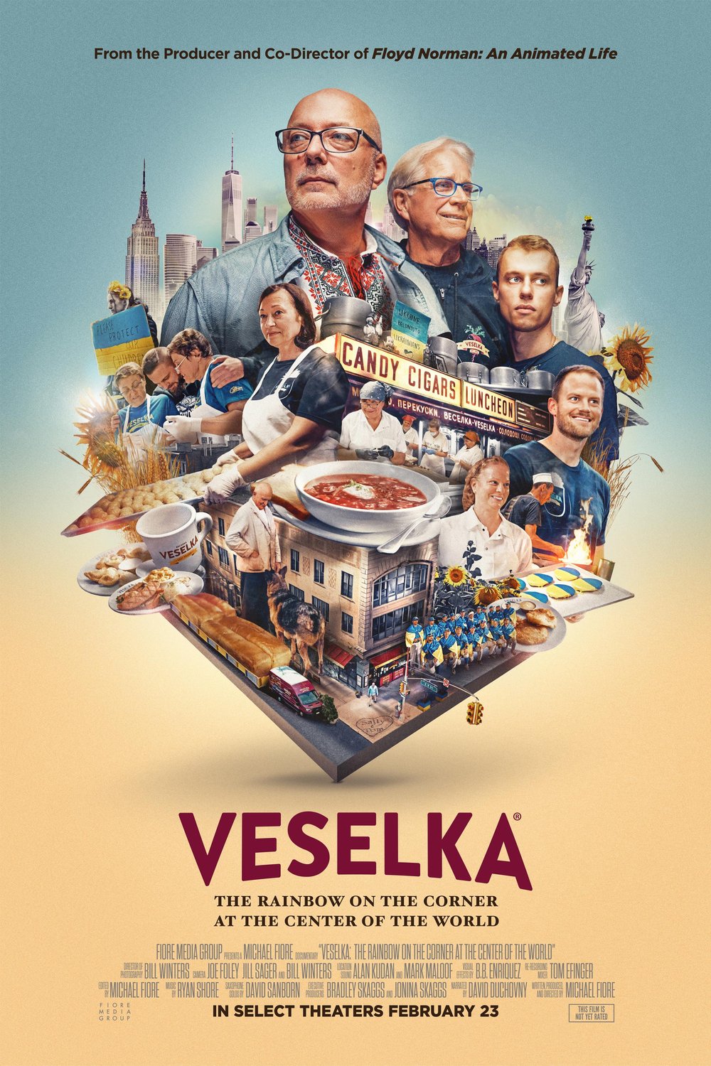 Poster of the movie Veselka: The Rainbow on the Corner at the Center of the World