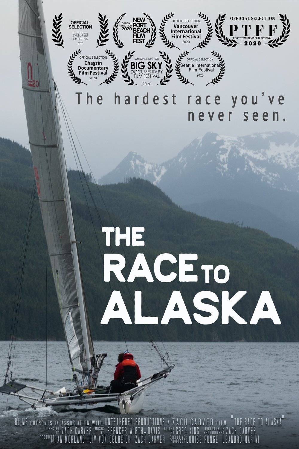 L'affiche du film The Race to Alaska