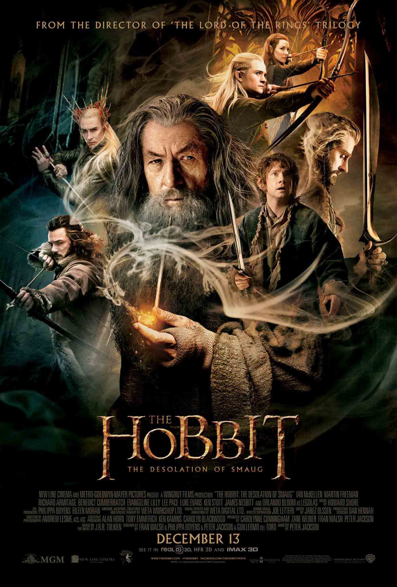 Poster of the movie The Hobbit: The Desolation of Smaug