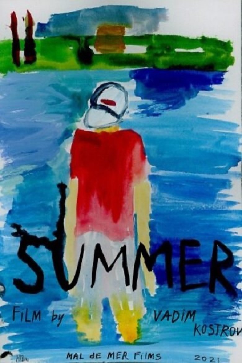 Russian poster of the movie Summer