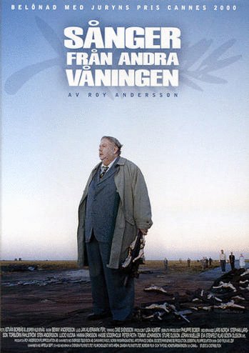 Swedish poster of the movie Sånger från andra våningen