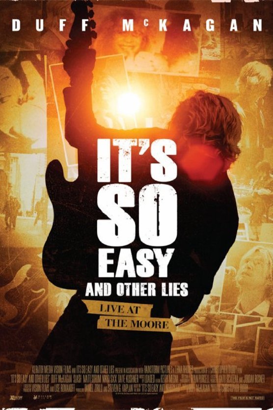 Poster of the movie It's So Easy and Other Lies