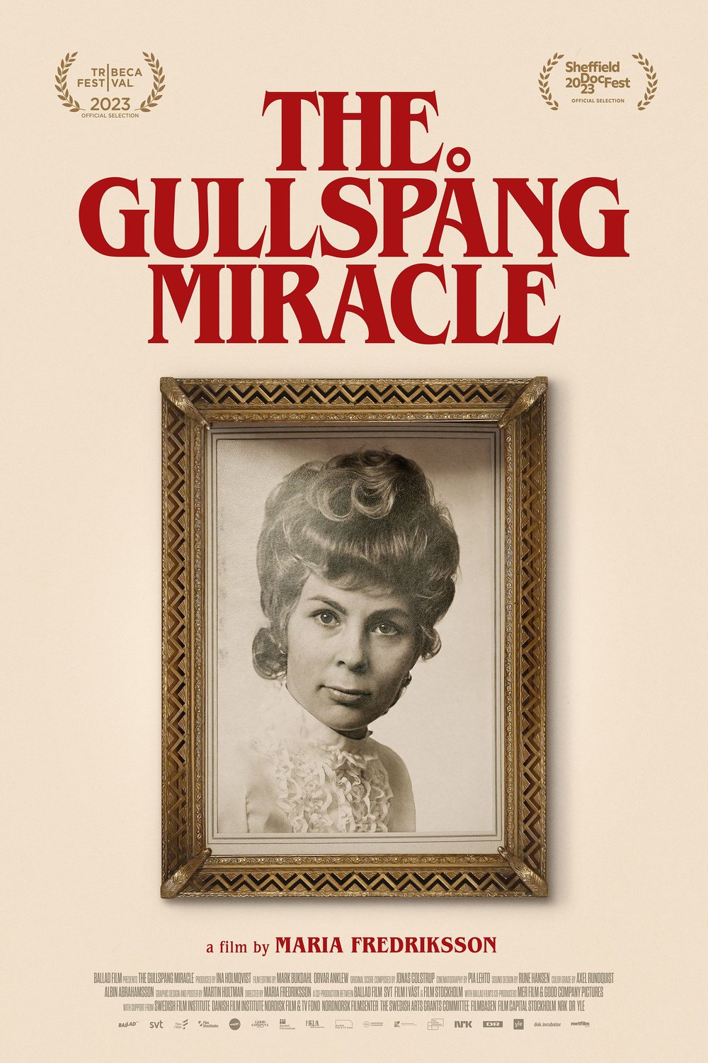 Swedish poster of the movie The Gullspång Miracle