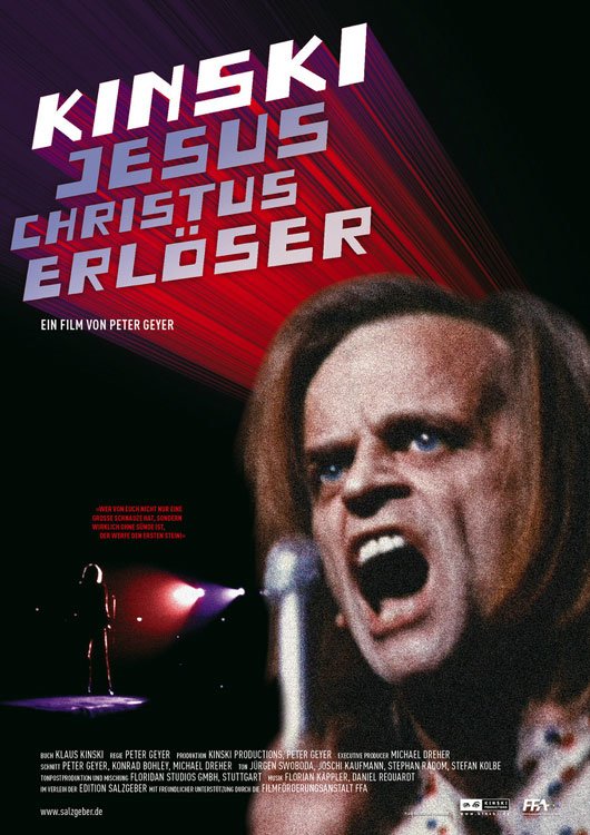 German poster of the movie Jesus Christ Saviour