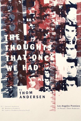 Poster of the movie The Thoughts That Once We Had