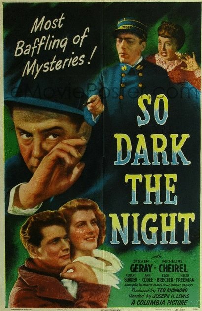 Poster of the movie So Dark the Night