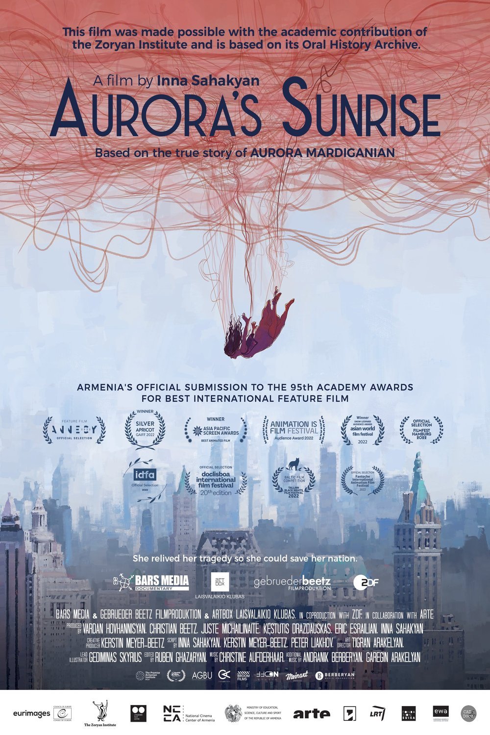 Armenian poster of the movie Aurora's Sunrise