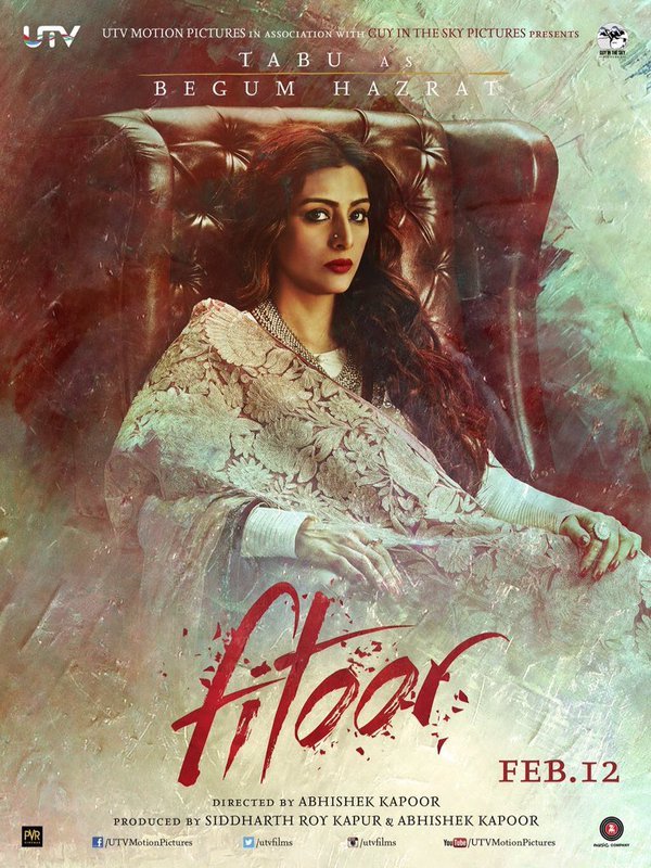 Hindi poster of the movie Fitoor