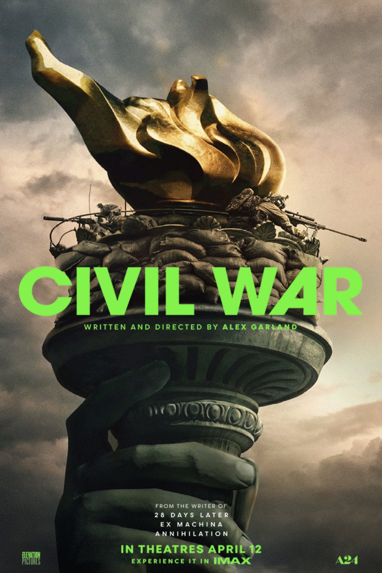L'affiche du film Civil War