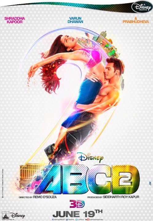 Hindi poster of the movie ABCD 2