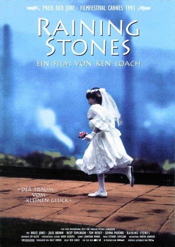 English poster of the movie Raining Stones