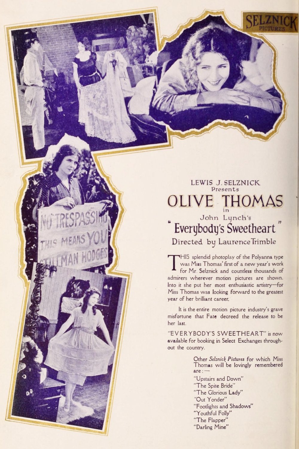 Poster of the movie Everybody's Sweetheart
