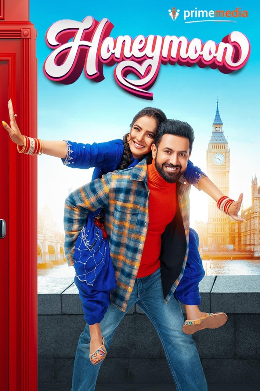 Punjabi poster of the movie Honeymoon
