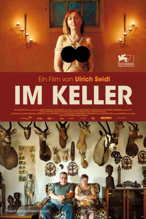 German poster of the movie Im Keller
