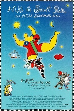 German poster of the movie Niki de Saint Phalle, Who is the Monster… You or Me?