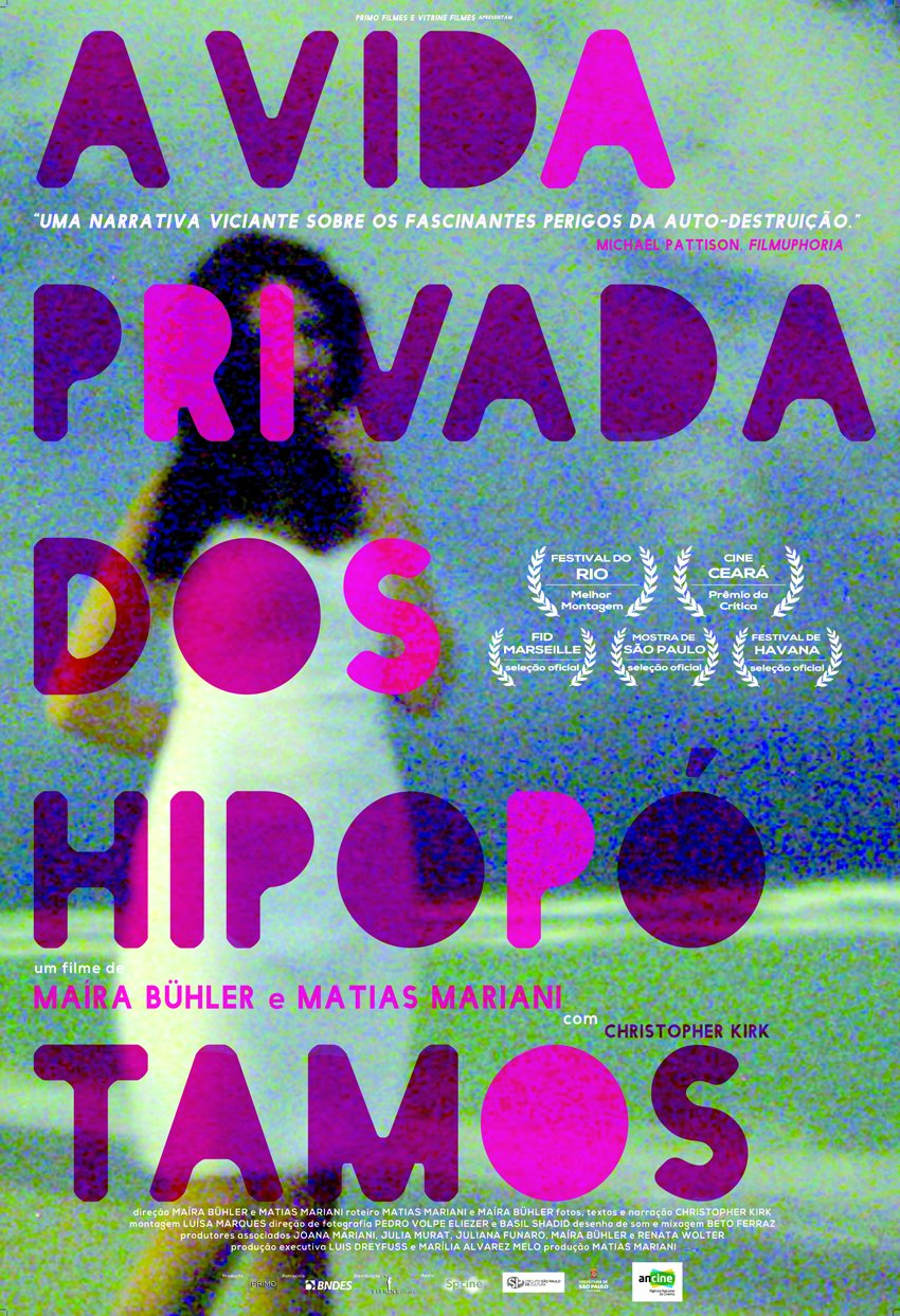 English poster of the movie A vida privada dos hipopótamos