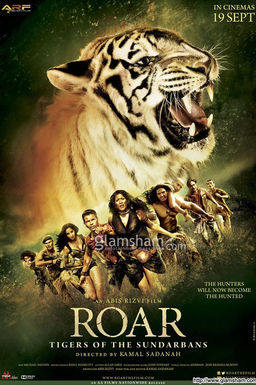 Hindi poster of the movie ROAR: Tigers of the Sundarbans