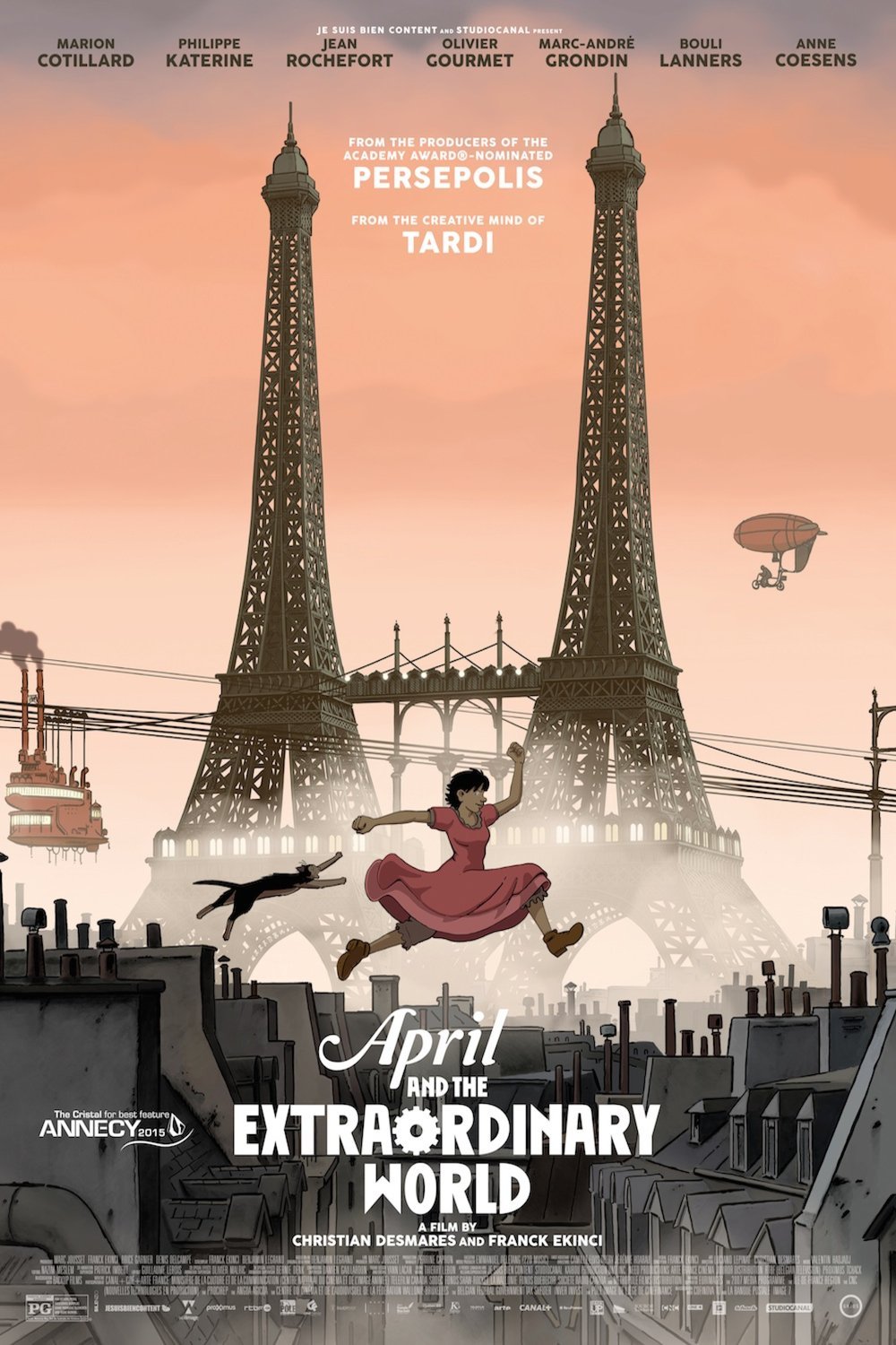 Poster of the movie April and the Extraordinary World