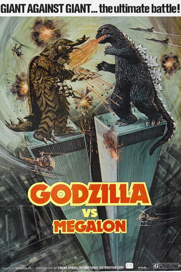 Poster of the movie Godzilla vs. Megalon