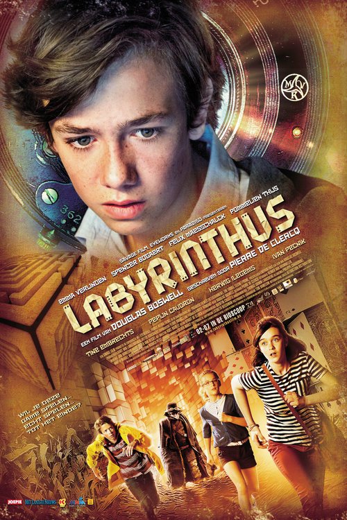 Dutch poster of the movie Labyrinthus