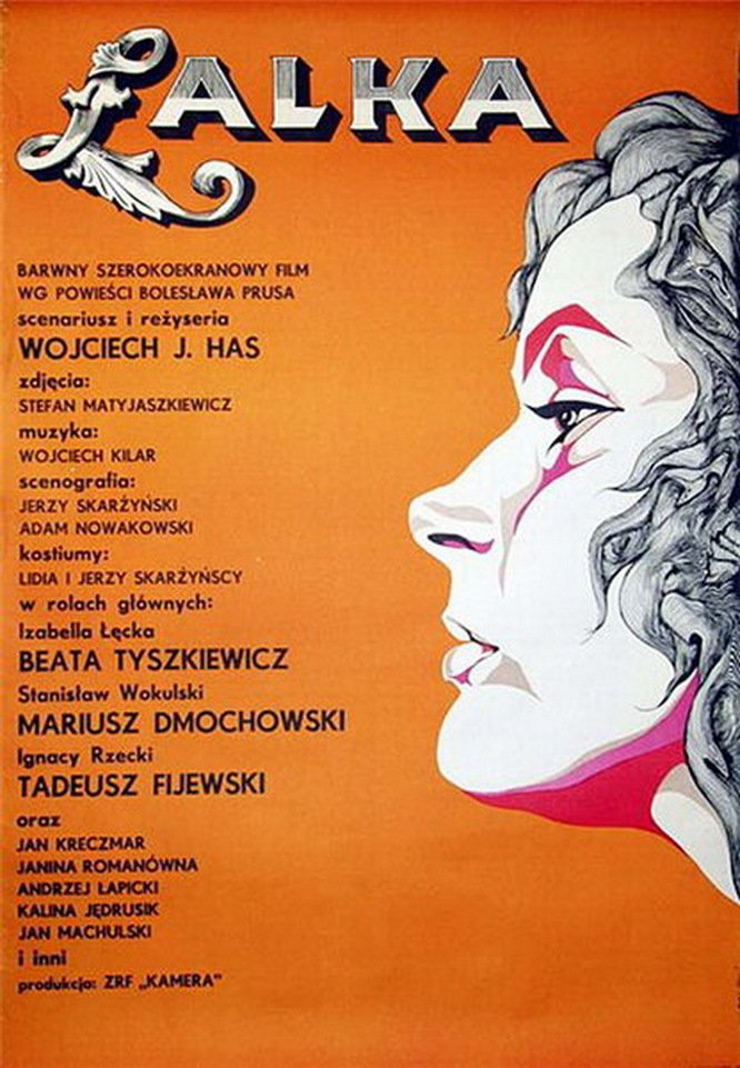 Polish poster of the movie Lalka