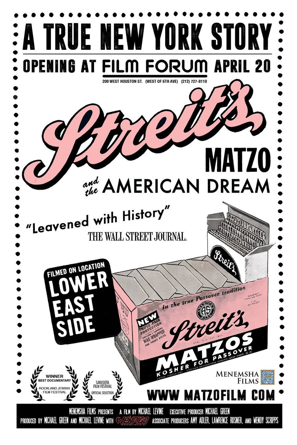 Poster of the movie Streit's: Matzo and the American Dream