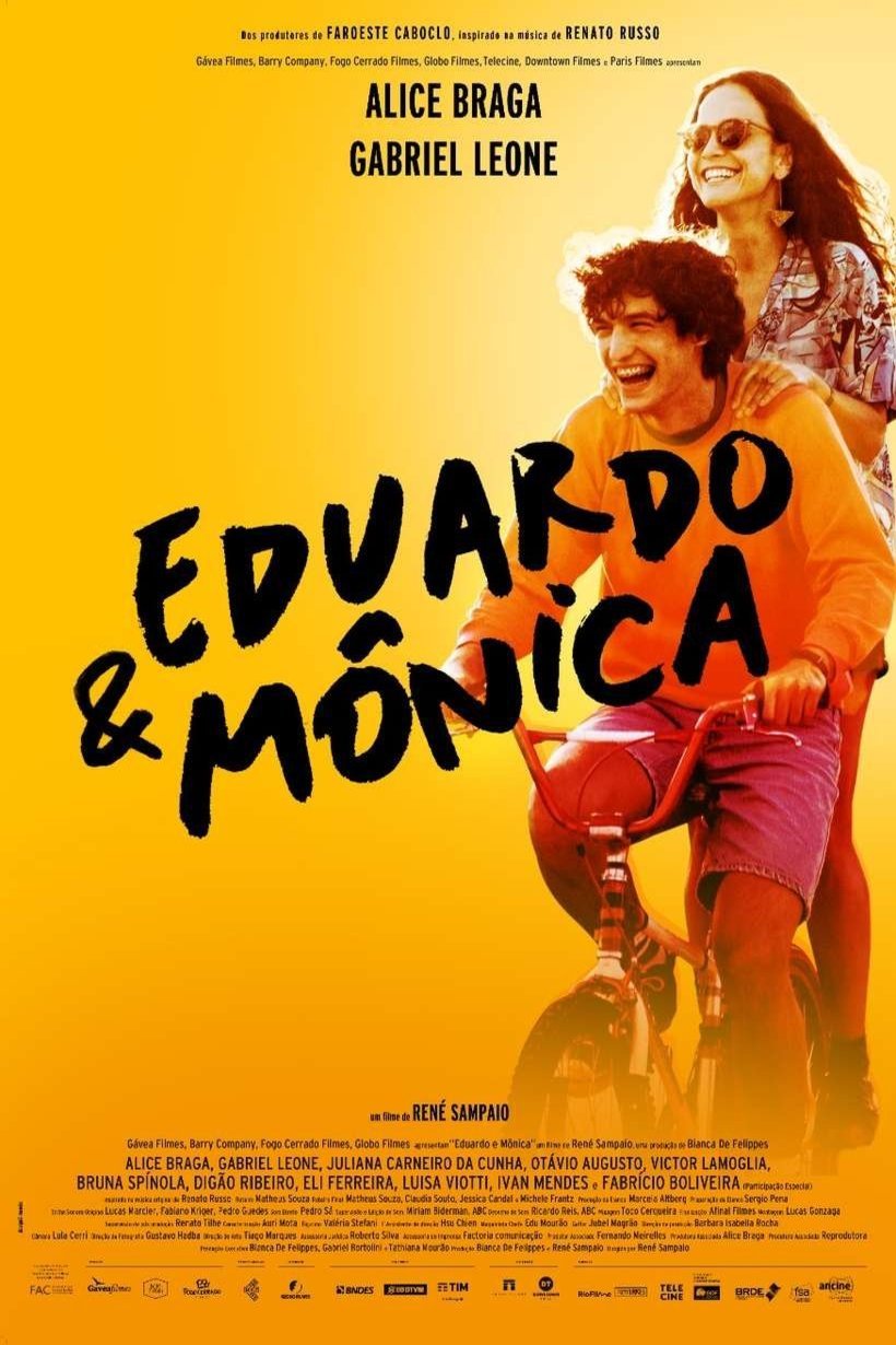 Portuguese poster of the movie Eduardo and Monica