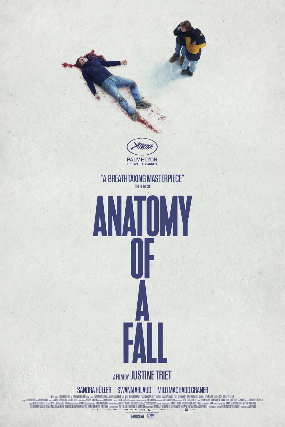 L'affiche du film Anatomy of a Fall