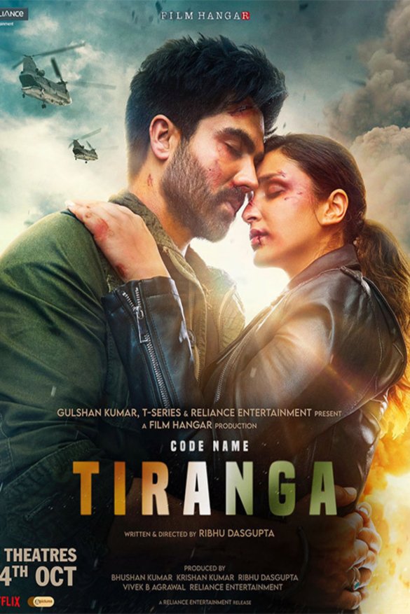 Hindi poster of the movie Code Name: Tiranga