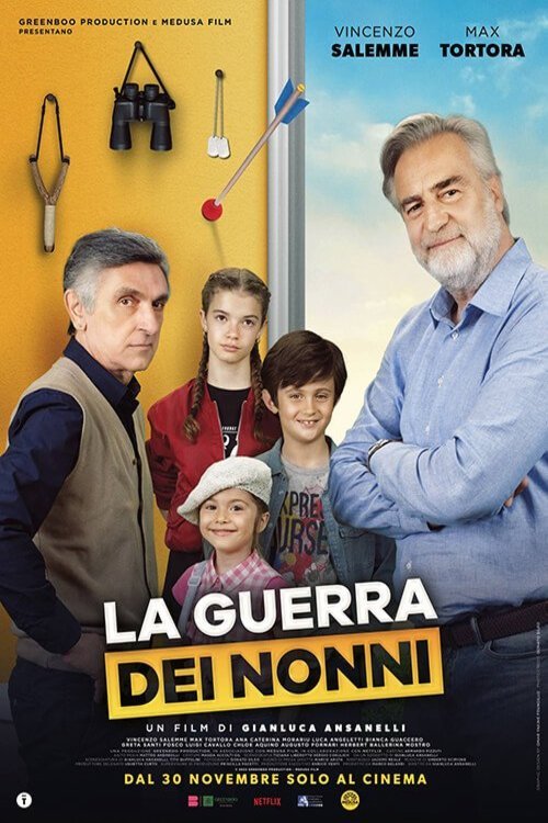 Italian poster of the movie La guerra dei nonni