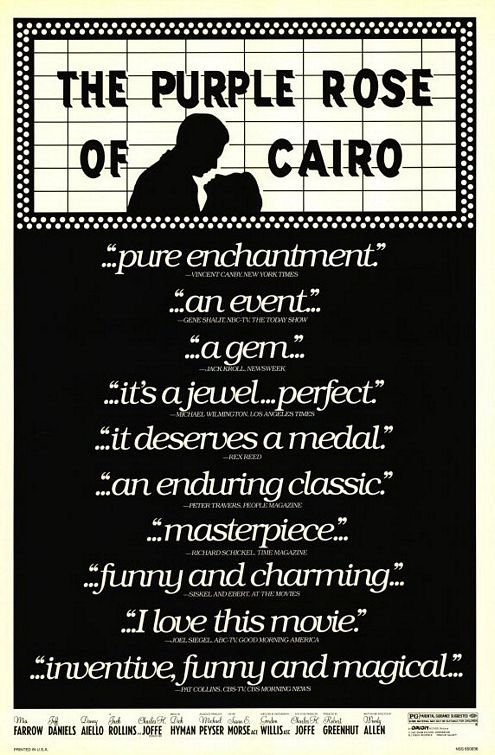Poster of the movie The Purple Rose of Cairo