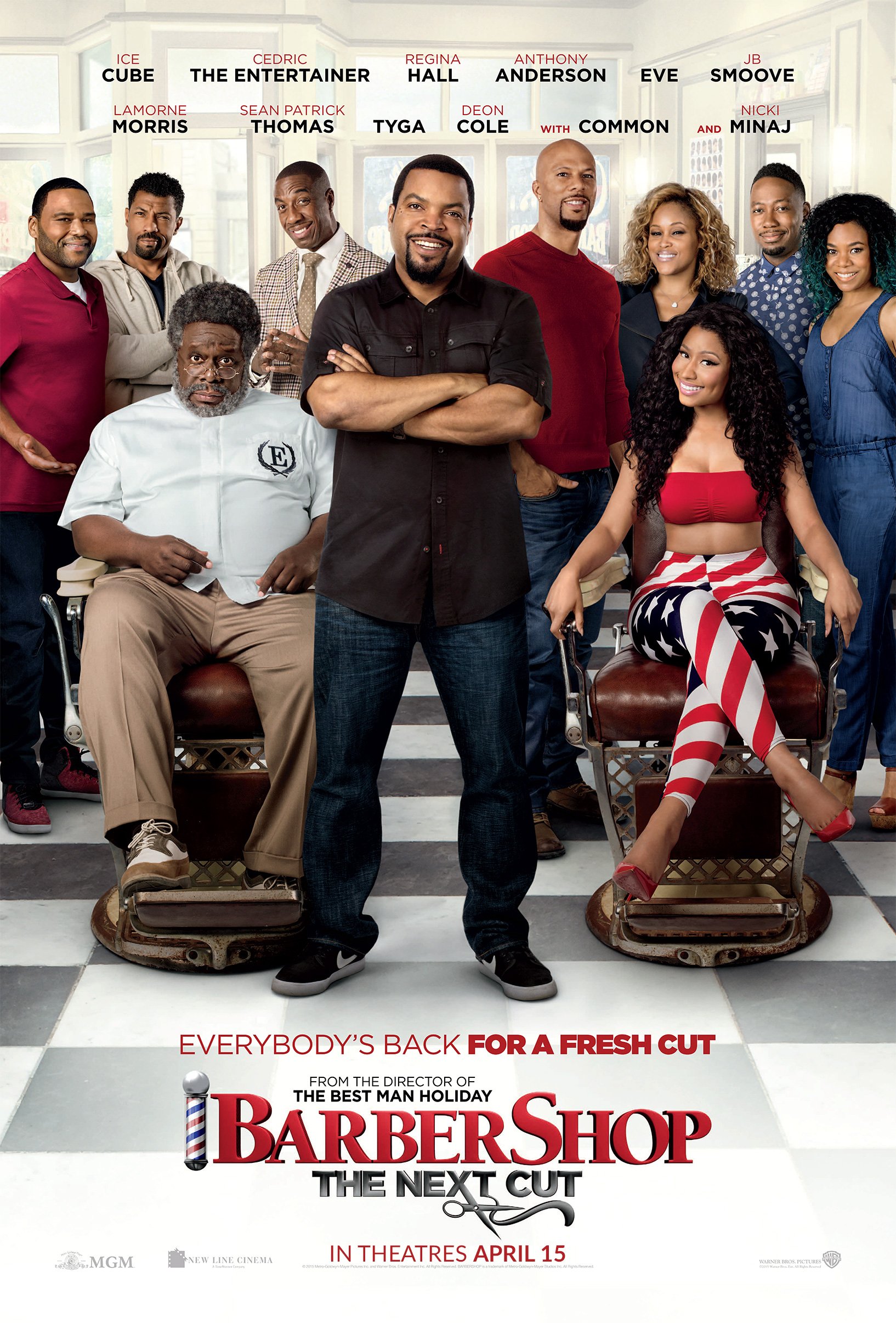 Poster of the movie Barbershop: The Next Cut