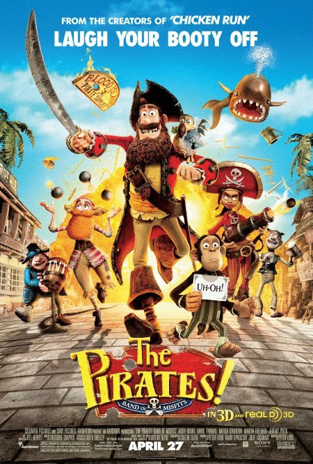 Poster of the movie The Pirates! Band of Misfits