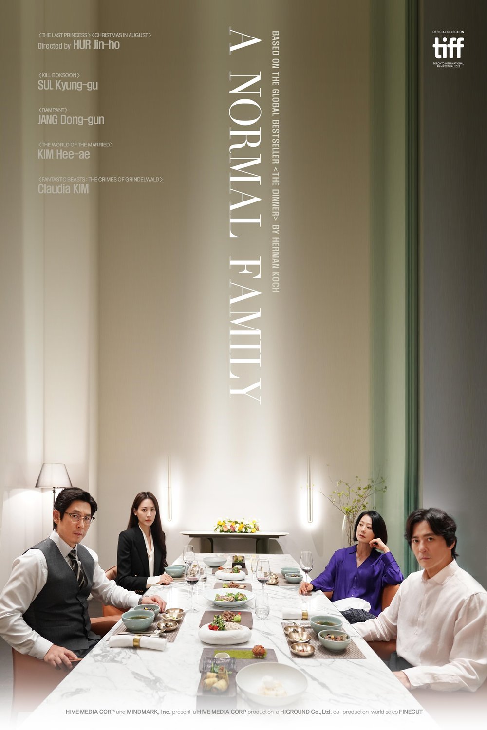 Korean poster of the movie A Normal Family