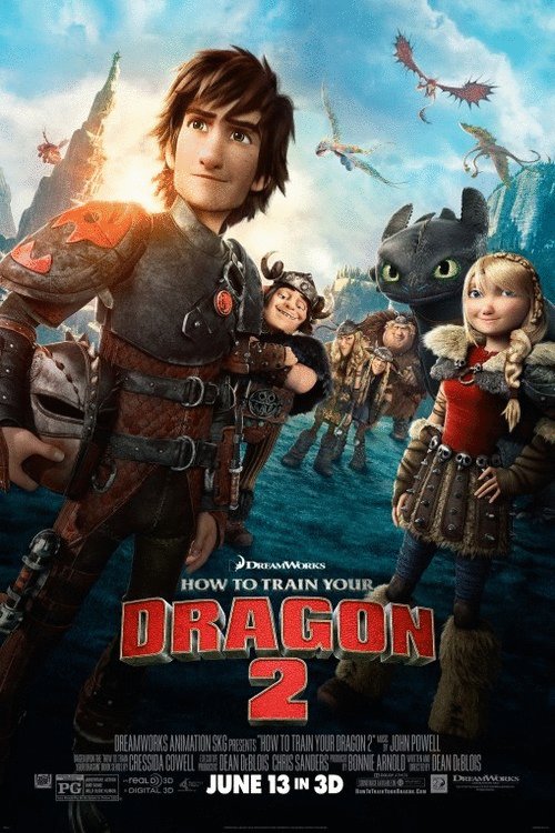 Poster of the movie How to Train Your Dragon 2