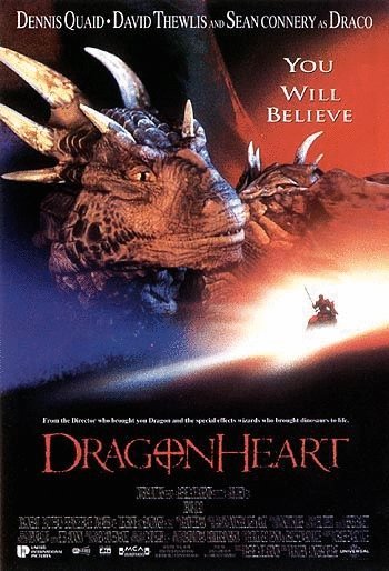 L'affiche du film Dragonheart