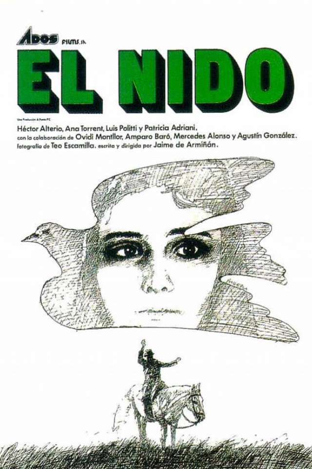 L'affiche originale du film El nido en espagnol