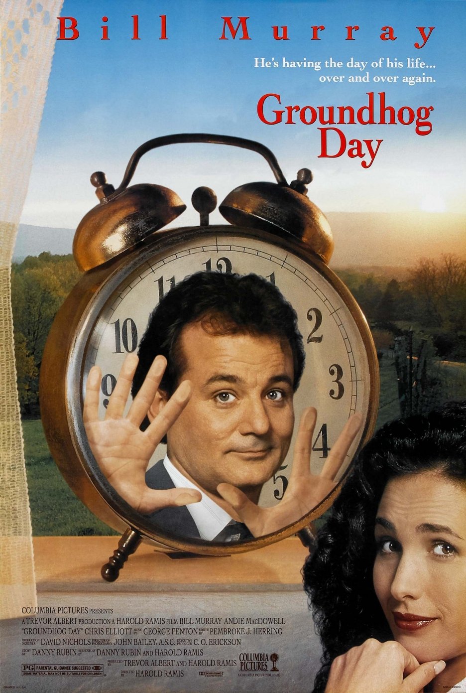 L'affiche du film Groundhog Day