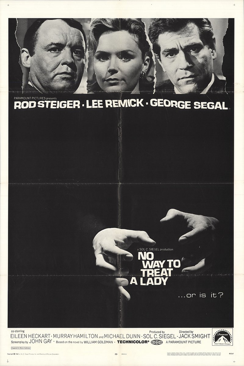L'affiche du film No Way to Treat a Lady